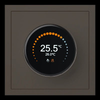 Терморегулятор теплого пола сенсорный, Капучино, Rikkett 32233 CP