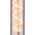Ретро лампа накаливания T30-185 F4 40Вт Е27, золотистая Sun Lumen 053-846