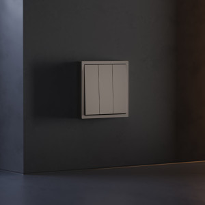 Клавиши для выключателя 3-кл, Капучино, S70 Voltum VLS000514