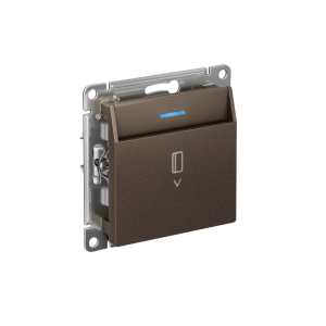Выключатель карточный для гостиниц с подсветкой, Мокко, AtlasDesign SE ATN000614