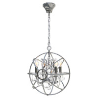 Подвесная люстра Loft IT Foucaults Orb Crystal Loft1896/4