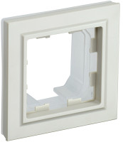 Рамка 1 местная влагозащищенная IP44, Бежевый, Brite IEK BR-M12-44-K10