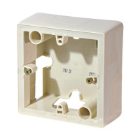 Коробка накладного монтажа 1 местная, слоновая кость, Valena Classic Legrand 776131