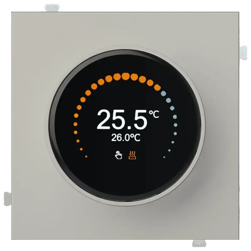 Терморегулятор теплого пола сенсорный, Лен, Rikkett 32233 LN