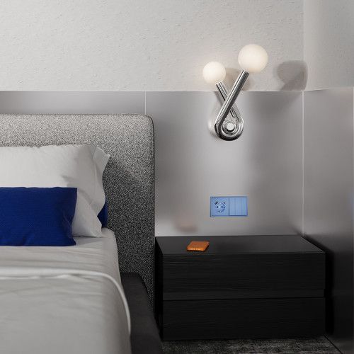 Клавиши для выключателя 3-кл, Деним, S70 Voltum VLS000515