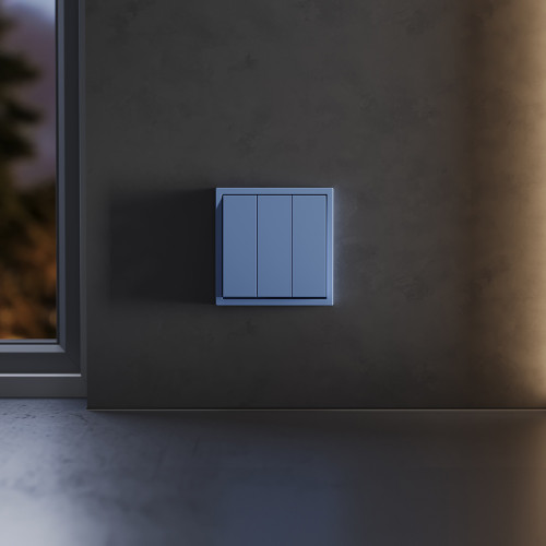 Клавиши для выключателя 3-кл, Деним, S70 Voltum VLS000515