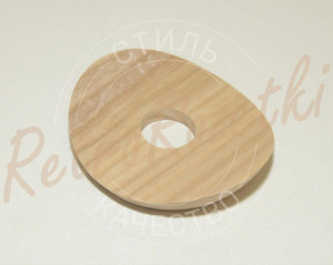 Накладка 1 местная деревянная 97x105 на бревно, Clever Wood