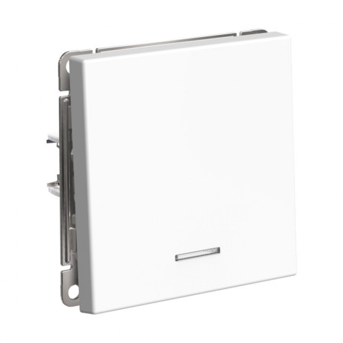 Кнопка без фиксации 1 кл. с подсв., Лотос, ArtGallery SE GAL001316