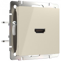 Розетка HDMI, Слоновая кость, Werkel W1186003