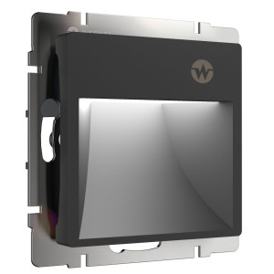 Встраиваемая подсветка LED с датчиком движения, Черный матовый, Werkel W1154608