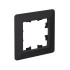 Рамка 1 местная, пластик, Карбон, AtlasDesign Air SE ATN221001