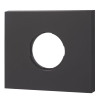 Рамка 1 местная пластик, Коричневый, Шедель Bironi BF6-610-22M