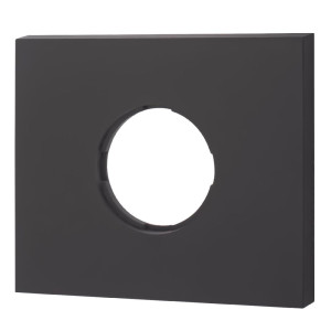 Рамка 1 местная пластик, Коричневый, Шедель Bironi BF6-610-22M