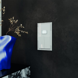 Лицевая панель для датчика движения, Белый глянцевый, Voltum S70 VLS002201