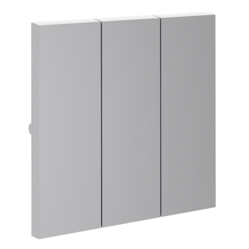 Клавиши для выключателя 3-кл, Серый, S70 Voltum VLS000516