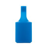 Ретро патрон силиконовый Е27, синий, SIL-BLU-LAMPHOLDER Euro-Lamp
