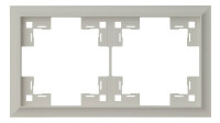 Рамка 2 местная, Лен, Classic Rikett 35920 LN