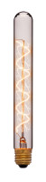 Ретро лампа накаливания T30-225 F5 40Вт Е27, золотистая Sun Lumen 053-594