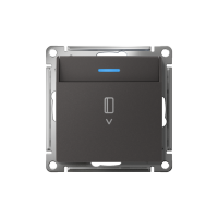 Выключатель карточный для гостиниц с подсветкой, Базальт, AtlasDesign SE ATN001414