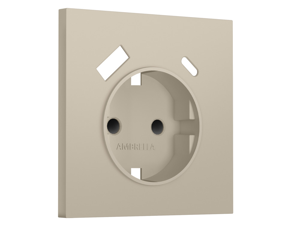 Лицевая панель розетки с З/К и USB зарядкой с шторками, Кашемир, Sigma Quant Ambrella Volt SP3500 Лицевая панель розетки с З/К и USB зарядкой с шторками, Кашемир, Sigma Quant Ambrella Volt SP3500