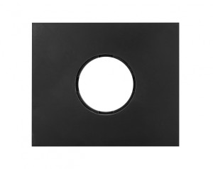 Рамка 1 местная пластик, Черный, Шедель Bironi BF6-610-23M