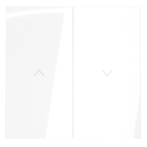 Клавиши для выключателя жалюзи, Белый матовый, S70 Voltum VLS002502