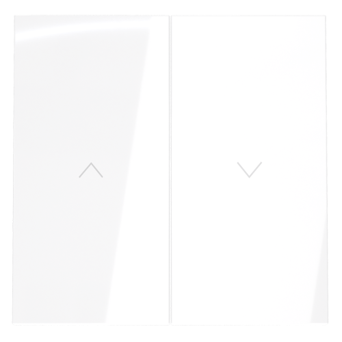 Клавиши для выключателя жалюзи, Белый матовый, S70 Voltum VLS002502