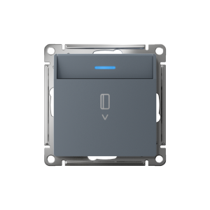 Выключатель карточный для гостиниц с подсветкой, Грифель, AtlasDesign SE ATN000714