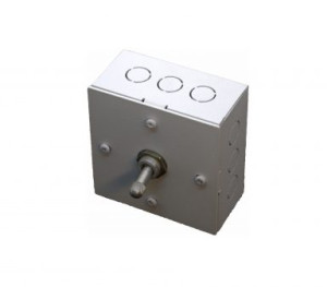 Выключатель тумблерный 1 кл. проходной 82X82X40., Белый, Villaris-Loft 828226-1ТВ