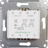 Выключатель 2 кл. перекрестный, Сталь, AtlasDesign SE ATN000973