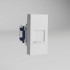 Модульная pозетка компьютерная RJ45 Cat. 6а, Белый, Slot Werkel W1281101
