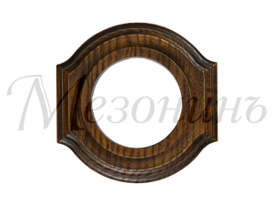 Рамка 1 местная Элегант, Темный дуб, ТМ МезонинЪ GE70721-26