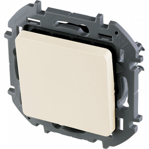 Выключатель 1 клав. перекрестный, слоновая кость, INSPIRIA Legrand 673681