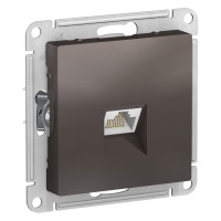 Розетка компьютерная RJ45 Cat. 5e, Мокко, AtlasDesign SE ATN000683