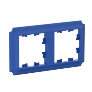 Рамка 2 местная, Аквамарин, AtlasDesign Antique SE ATN101102