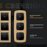 Лампа выключателя с подсветкой (3200K), Quant Ambrella Volt G11Y