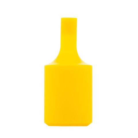 Ретро патрон силиконовый Е27, желтый, SIL-YELLOW-LAMPHOLDER Euro-Lamp