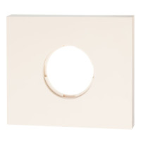 Рамка 1 местная пластик, Песочное золото, Шедель Bironi BF6-610-24M