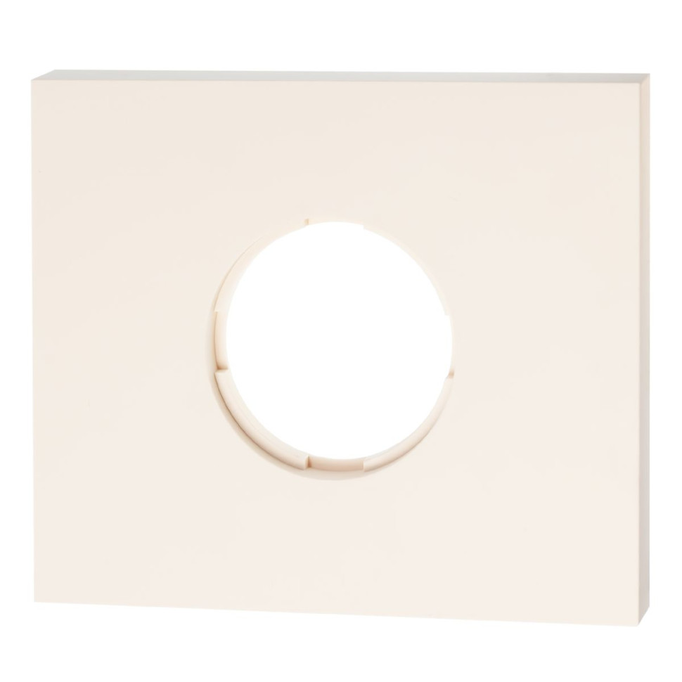 Рамка 1 местная пластик, Песочное золото, Шедель Bironi BF6-610-24M