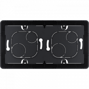 Коробка накладного монтажа 2 местная, антрацит,  INSPIRIA Legrand 673993