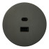 Розетка USB для быстрой зарядки Type A+C, Антрацит, Аrt Salvador EU020112