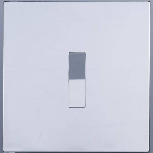 Выключатель кнопочный 1 кл. перекрест. (внутренний монт.), Хром, Toledo Salvador SJAN77EC17