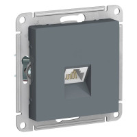 Розетка компьютерная RJ45 Cat. 5e, Грифель, AtlasDesign SE ATN000783
