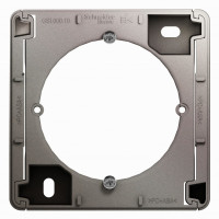 Коробка накладного монтажа 1 местная, Платина, Glossa SE GSL001200