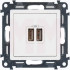 Розетка USB для зарядки, белое, Valena Life Legrand 753412