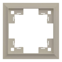 Рамка 1 местная, Латте, Classic Rikett 35910 LT
