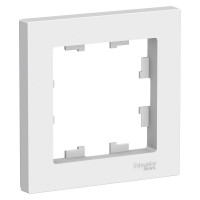 Рамка 1 местная, Белый, AtlasDesign SE ATN000101
