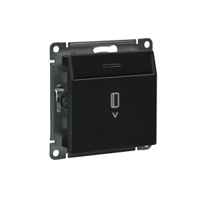 Выключатель карточный для гостиниц с подсветкой, Карбон, AtlasDesign SE ATN001014