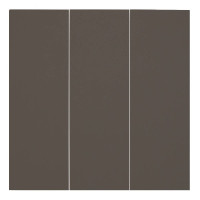 Лицевая панель выключателя 3 кл., Капучино, Rikett 35661 CP