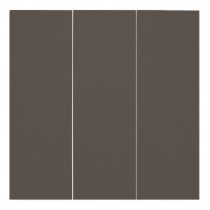 Лицевая панель выключателя 3 кл., Капучино, Rikett 35661 CP